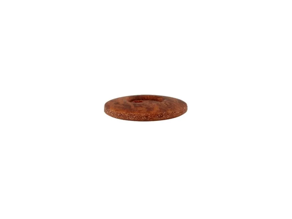 Knapp 38564 2-hull 18mm 22 Mørk brun