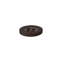Knapp 454294 4-hull 11mm 78 Mørk grå