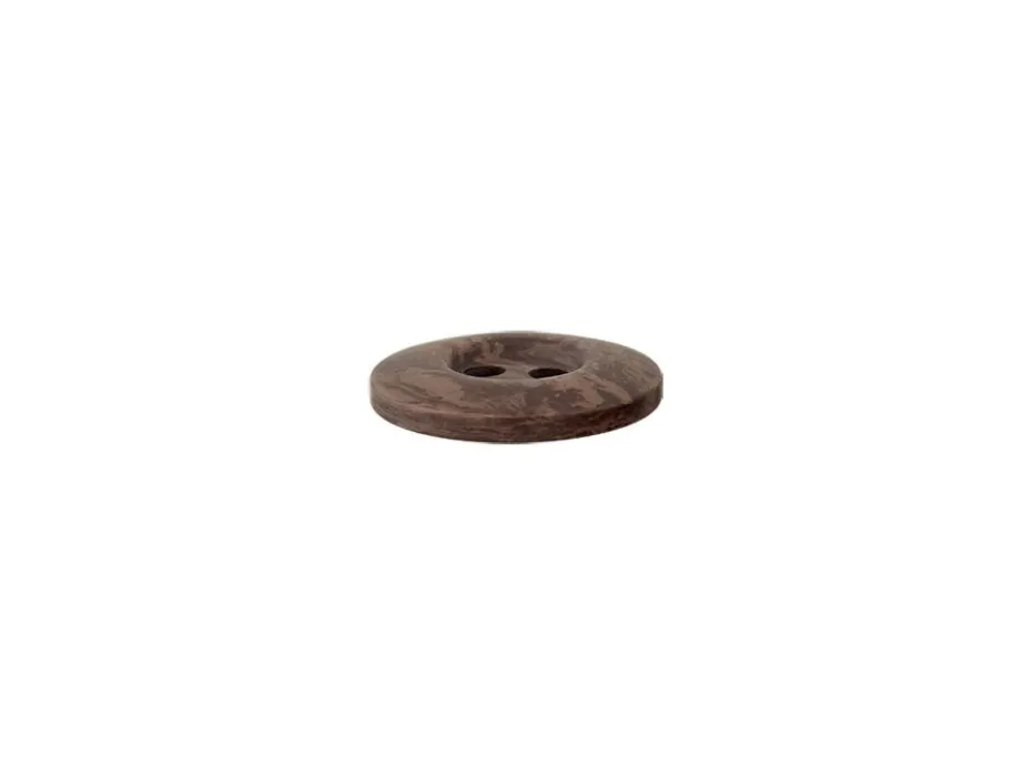 Knapp 38564 2-hull 18mm 78 Mørk grå