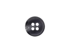 Knapp 13359 4-hull 11mm 78 Mørk grå