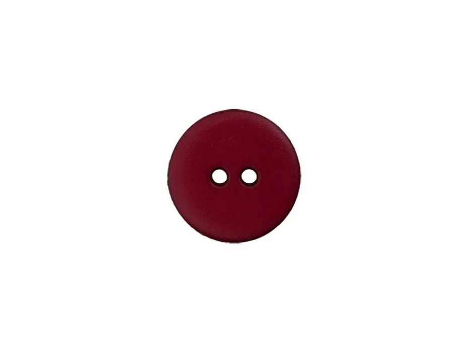 Knapp 28450 2-hull 12mm 501 Mørk rød