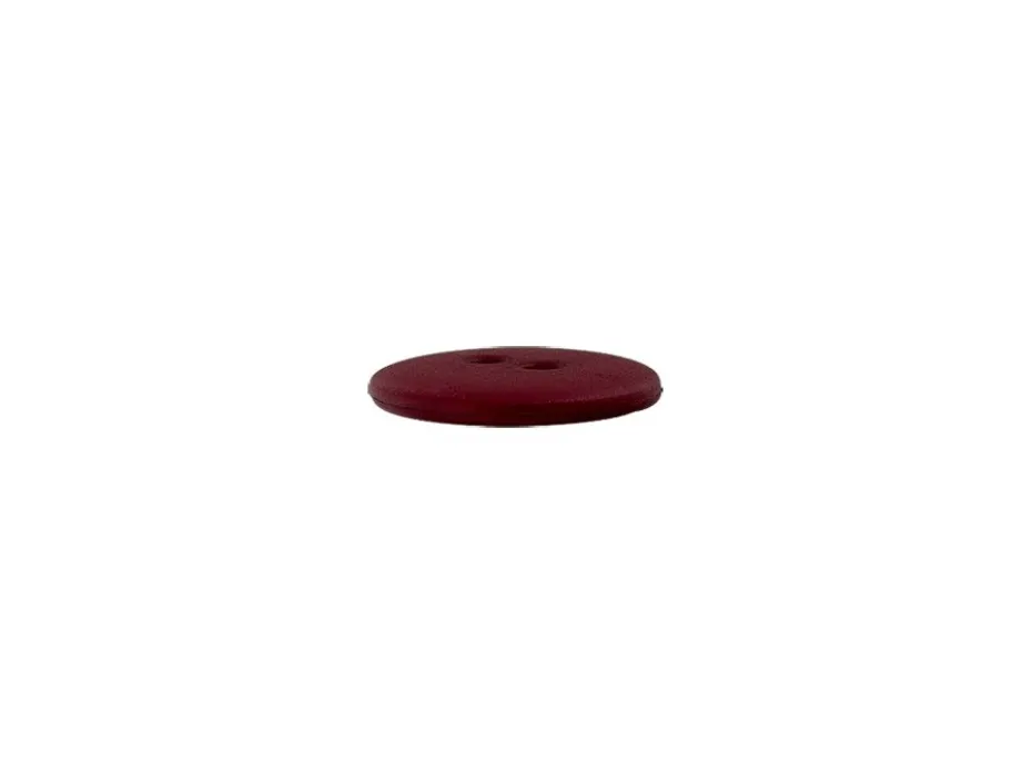 Knapp 28450 2-hull 12mm 501 Mørk rød