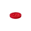 Knapp 454294 4-hull 11mm 48 Rød
