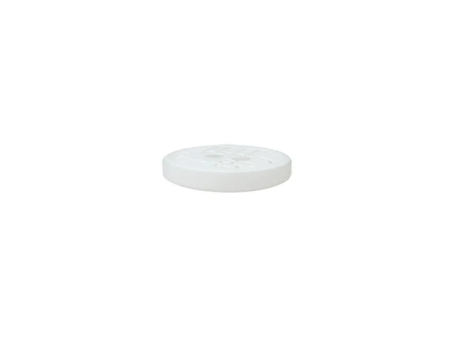 Knapp 453879 2-hull 15mm SAU 12 Hvit