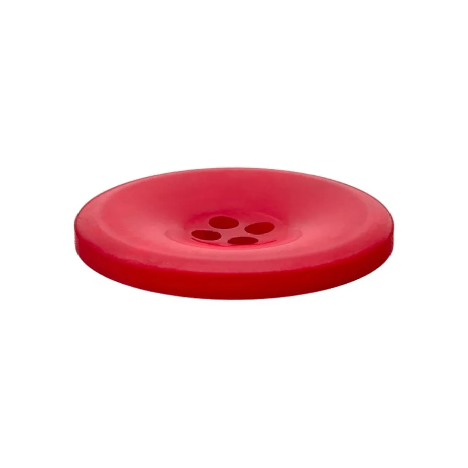 Knapp 454478 4-hulls – 23mm – 48 Rød