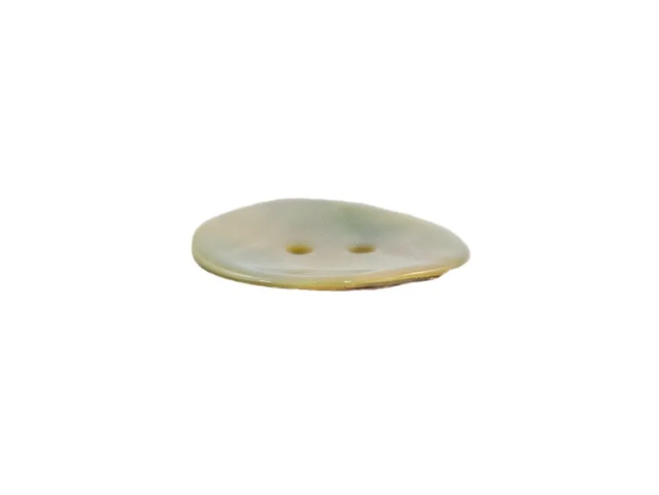 Knapp perlemor Agoya – 2-hull 15mm – Natur