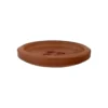 Knapp Resirkulert 453478 4-hull 18mm 16 Brun