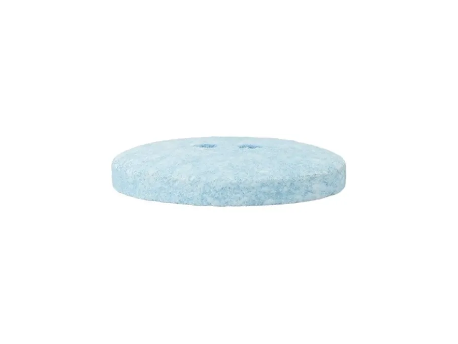 Knapp Resirkulert 452594 2-hull 18mm 64 Lys blå