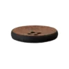 Knapp Resirkulert 453623 4-hull 12mm 20 Mellombrun