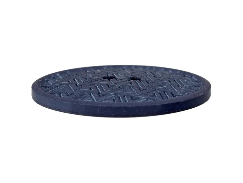 Knapp Resirkulert 453503 2-hull 20mm 68 Mørk blå