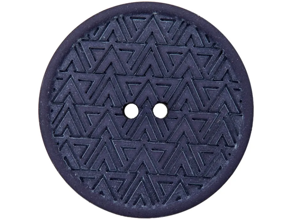Knapp Resirkulert 453503 2-hull 20mm 68 Mørk blå