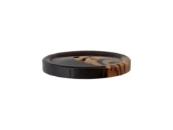 Knapp Resirkulert 453464 4-hull 15mm 22 Mørk brun
