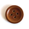 Knapp Rund – 23mm – Brun