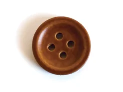 Knapp Rund – 23mm – Brun