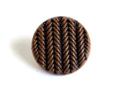 Knapp – Strikk – 23mm – Brun