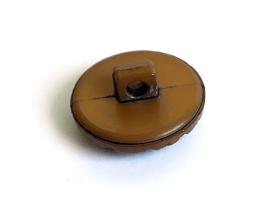 Knapp – Strikk – 18mm – Brun
