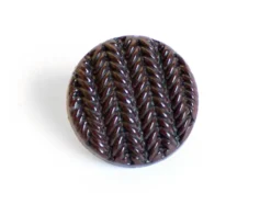 Knapp – Strikk – 23mm – Mørk Brun