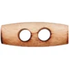 Knapp 25104 Treknapp 2-hull 32mm 14 Natur