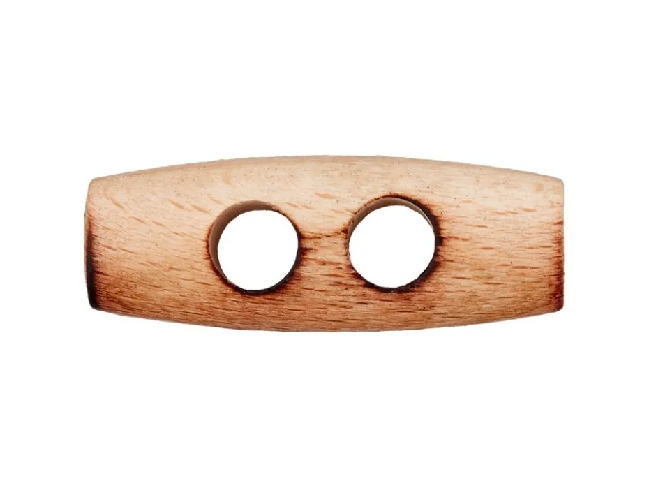 Knapp 25104 Treknapp 2-hull 25mm 14 Natur