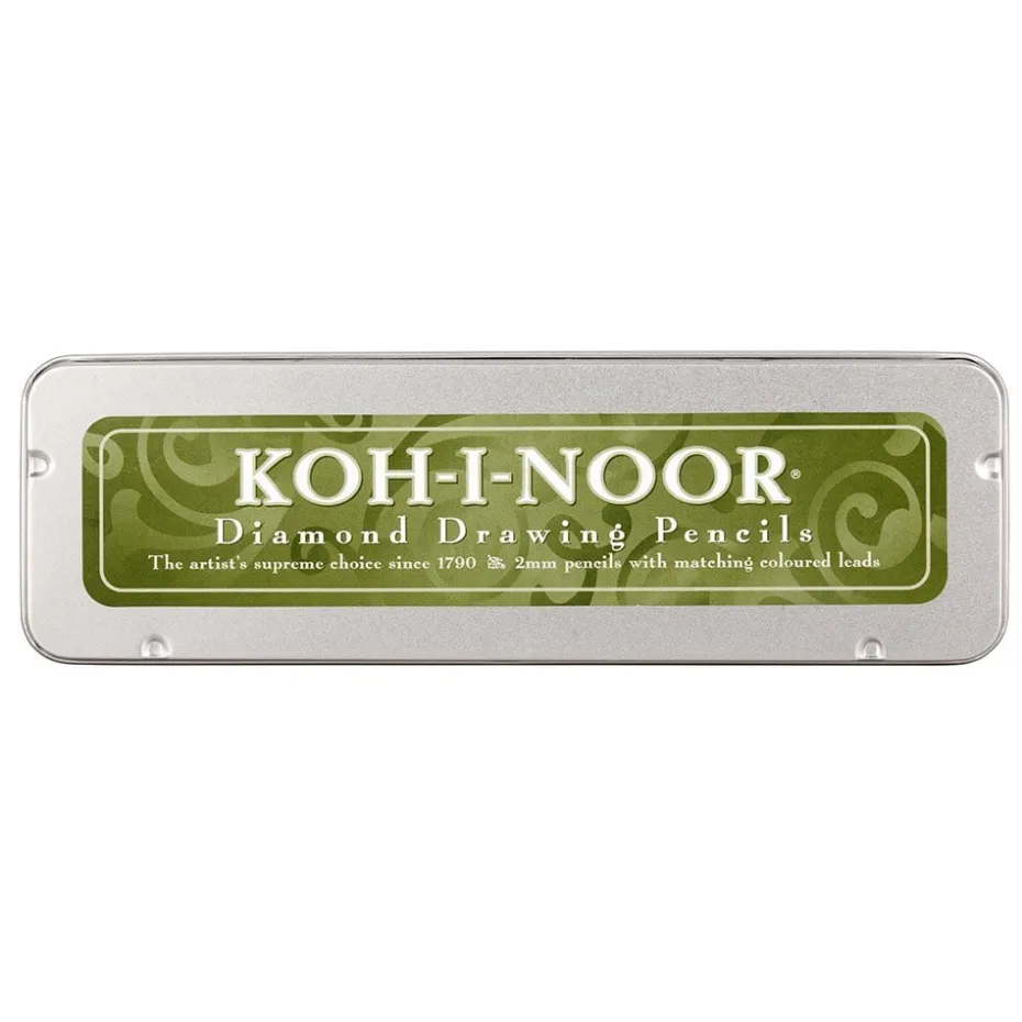 Koh-i-Noor Diamond Drawing – Mineholdersett 2mm – 6 farger