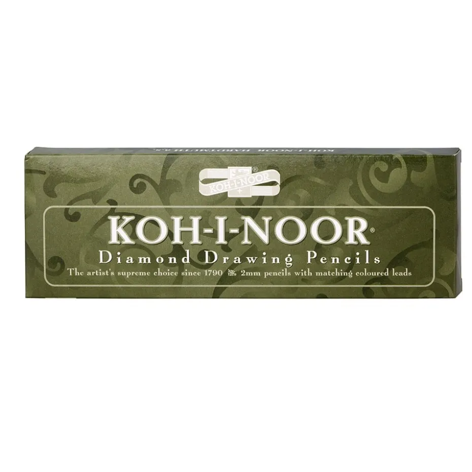 Koh-i-Noor Diamond Drawing – Mineholdersett 2mm – 6 farger