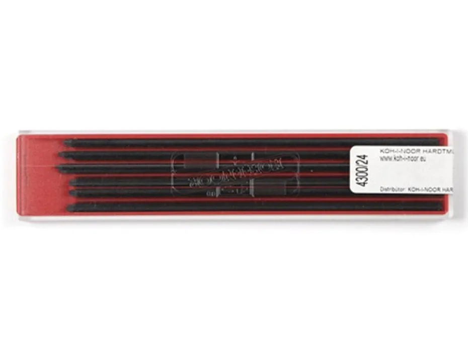 Koh-i-Noor farget mine 2mm 12stk sort