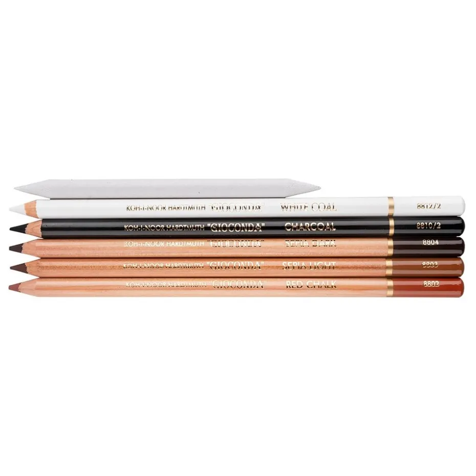 Koh-i-noor Gioconda Art Set 9035 6stk – Sepia