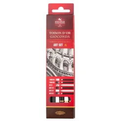 Koh-i-noor Gioconda Art Set 9035 6stk – Gråtoner