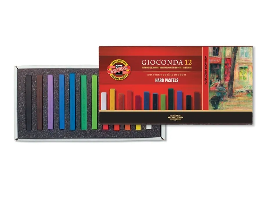 Koh-i-Noor Gioconda Hard Pastell 8112 – 12 farger