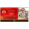 Koh-i-Noor Gioconda Hard Pastell 8122 – 12 Brunfarger