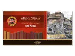 Koh-i-Noor Gioconda Hard Pastell 8122 – 12 Brunfarger