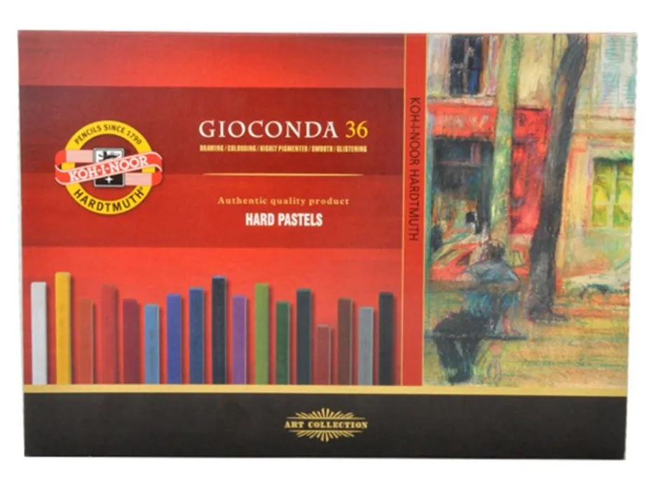 Koh-i-Noor Gioconda Hard Pastell 8115 – 36 farger