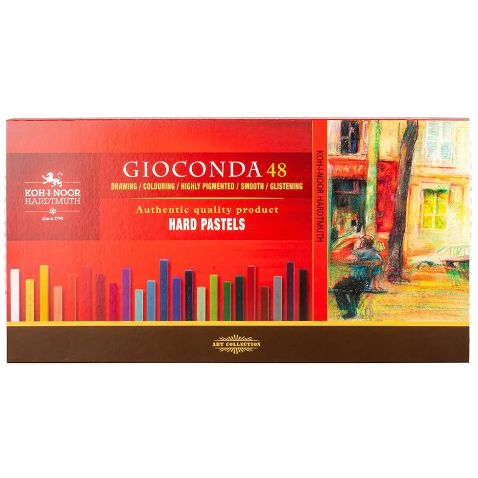 Koh-i-Noor Gioconda Hard Pastell 8116 – 48 farger