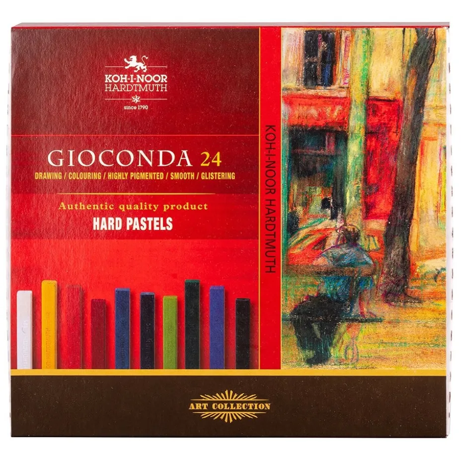 Koh-i-Noor Gioconda Hard Pastell 8114 – 24 farger