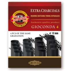 Koh-i-Noor Gioconda Kullstift Sort 8694/1 4stk – Ekstra myk
