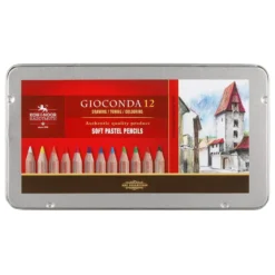 Koh-i-Noor Gioconda Pastellblyant 8827 Sett – 12stk