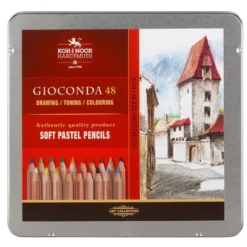 Koh-i-Noor Gioconda Pastellblyant 8829 Sett – 48stk