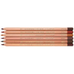 Koh-i-noor Gioconda Sett 8826 Pastellblyanter 6stk – Sepia