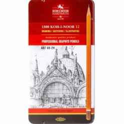 Koh-i-noor Grafittblyant Sett 12stk – 1502 ART 8B-2H