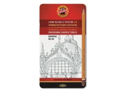Koh-i-noor Grafittblyant Sett 12stk – 1502 GRAPHIC 5B-5H