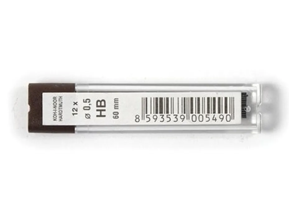 Koh-i-Noor Grafittmine 0,5mm 12 miner – HB