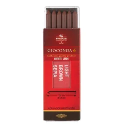 Koh-i-Noor Mine 5,6mm 4377 6stk – Lys brun sepia