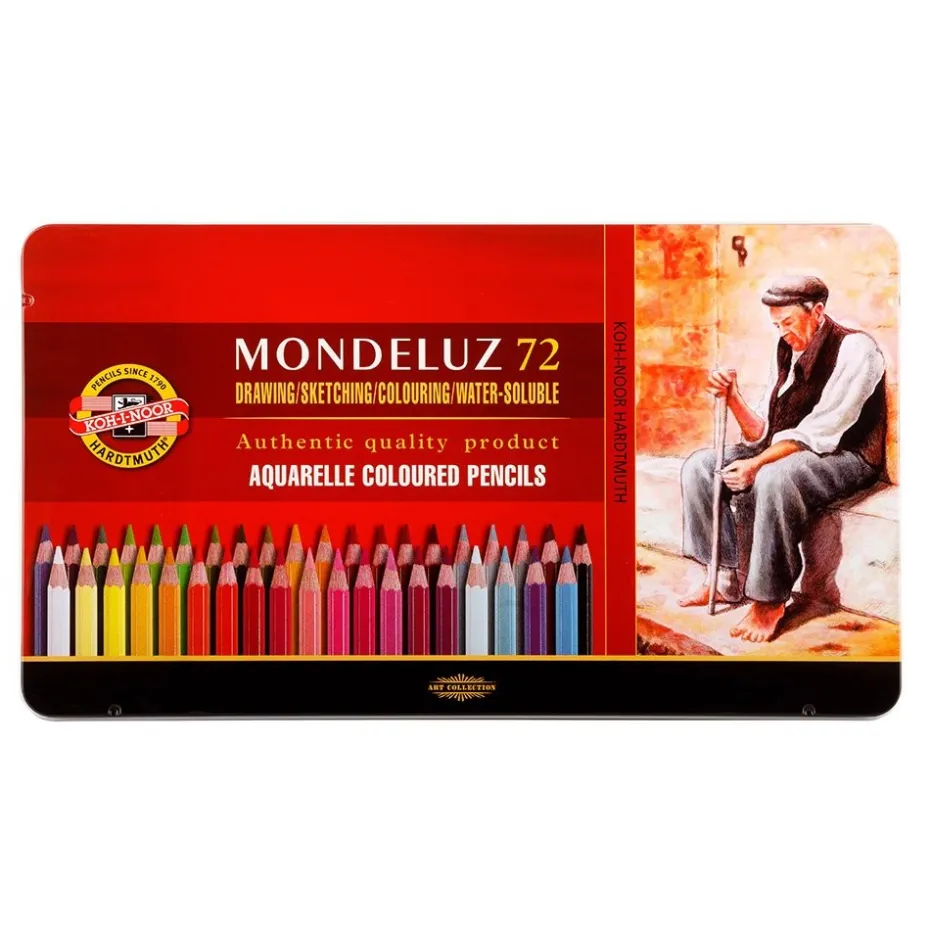 Koh-i-Noor Mondeluz Akvarellblyant Sett – 72stk