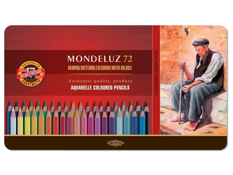 Koh-i-Noor Mondeluz Akvarellblyant Sett – 72stk