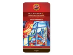 Koh-i-Noor Polycolor Fargeblyant Sett – 12stk