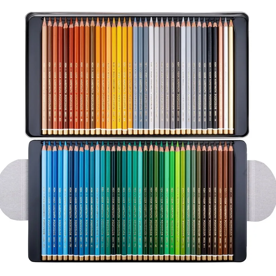 Koh-i-Noor Polycolor Fargeblyant Sett – 144stk