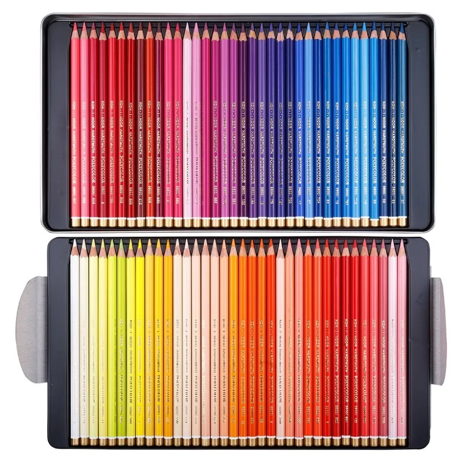 Koh-i-Noor Polycolor Fargeblyant Sett – 144stk