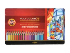 Koh-i-Noor Polycolor Fargeblyant Sett – 36stk