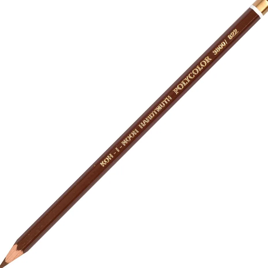 Koh-i-Noor Polycolor Fargeblyant 3800/822 café noir brown