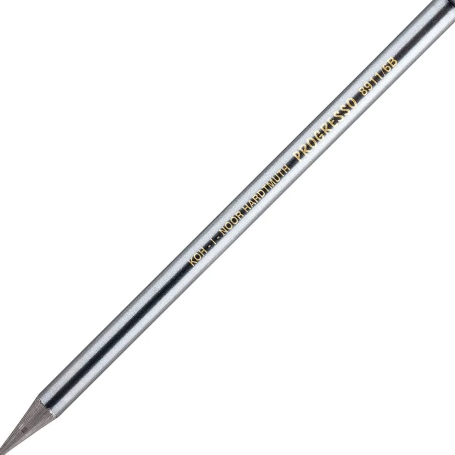 Koh-i-Noor Progresso Grafittstift 8911 rund 6B